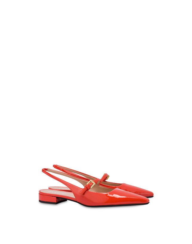 Ballerina slingback in vernice Cote d'Azur Photo 2