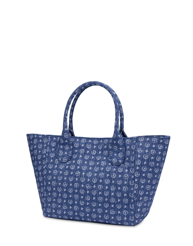 Borsa tote Heritage Jacquard Small Photo 3