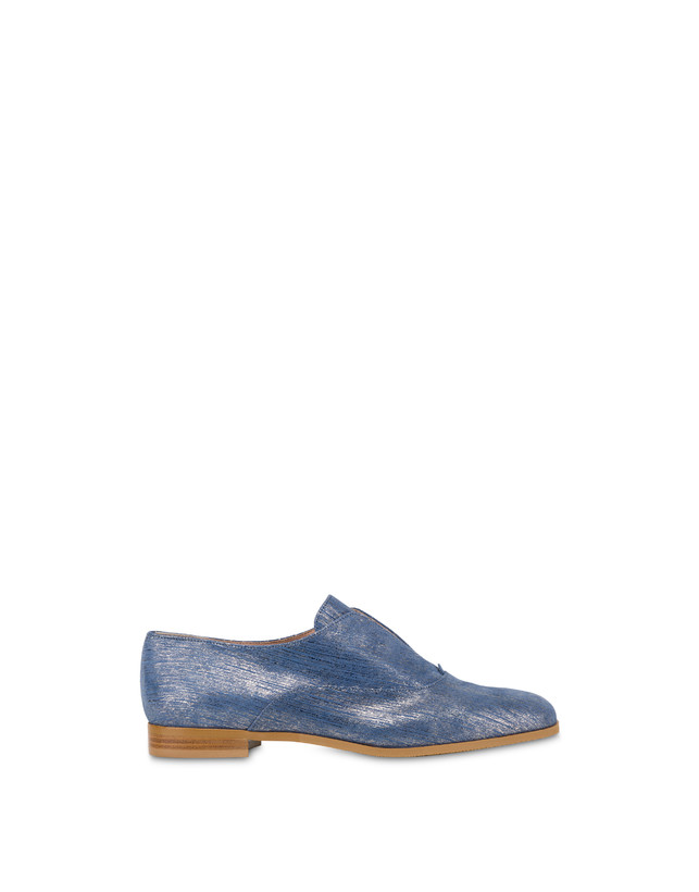 Slip-on Pollini Flexy in camoscio laminato Photo 1