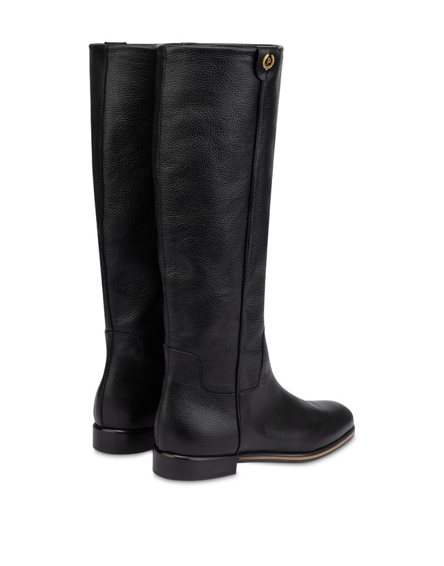 Core Riding Boot in Tumbled Calfskin Photo 3