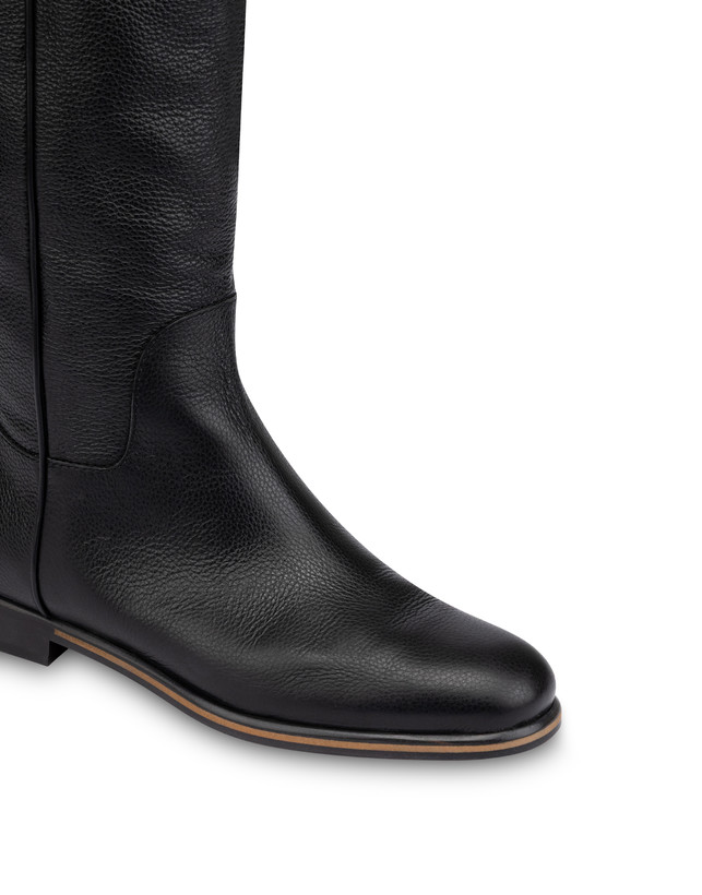 Core Riding Boot in Tumbled Calfskin Photo 4