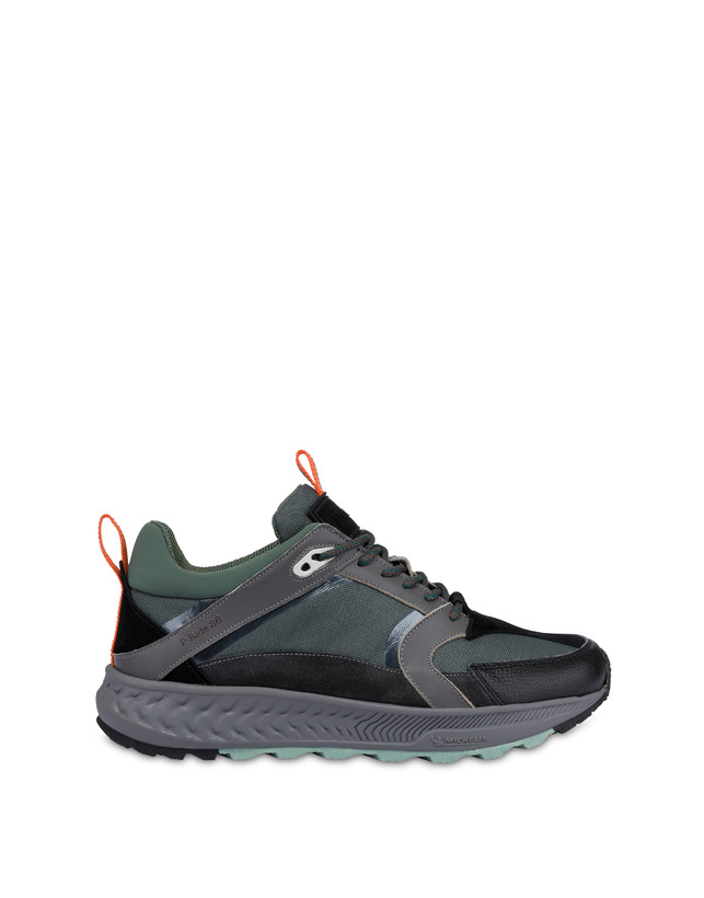Sneakers P-Ride Sole By Michelin In Nylon e Vitello Photo 1