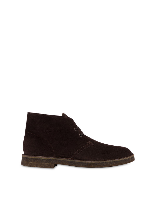 Preppy Desert Boot in Split-grain Leather Photo 1