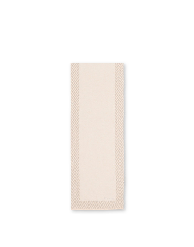 Schal aus Wollmischung mit Chevron-Druck Photo 1