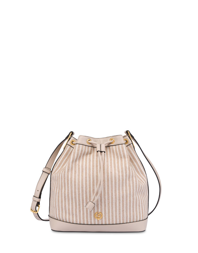 Plume Bucket Bag in Canvas Photo 1