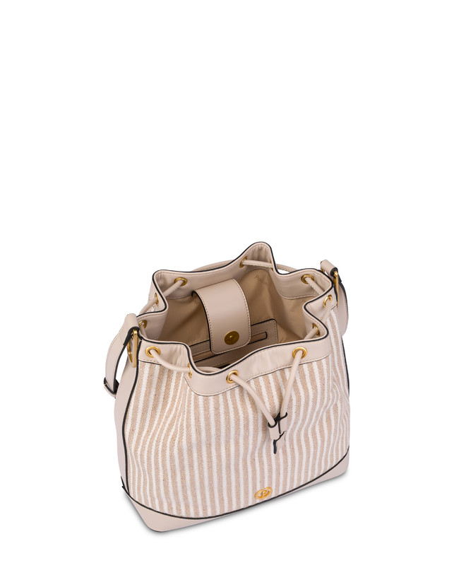 Plume Bucket Bag in Canvas Photo 3