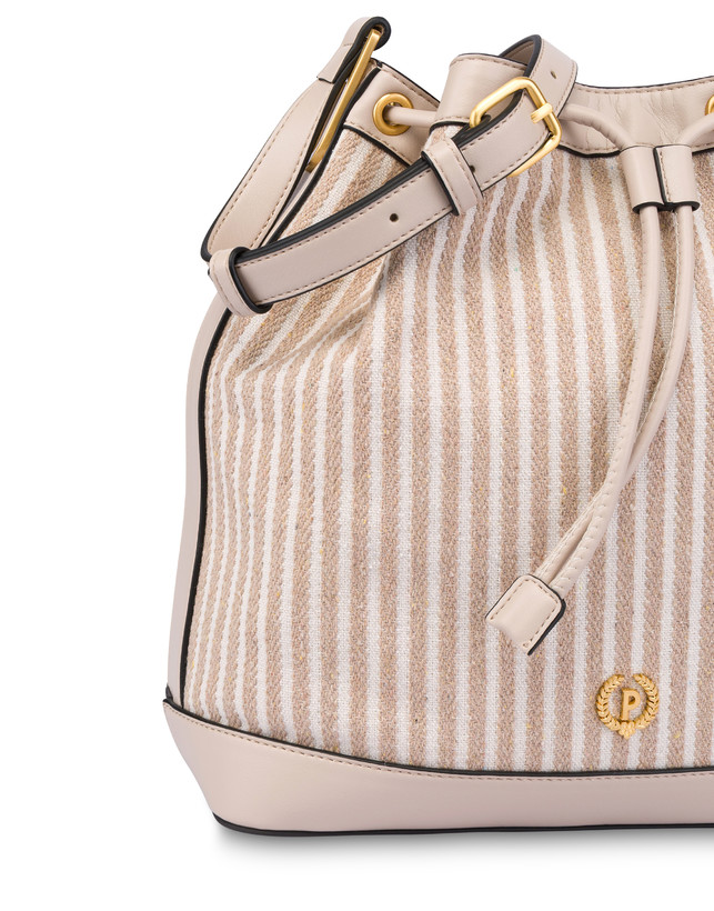 Plume Bucket Bag in Canvas Photo 4