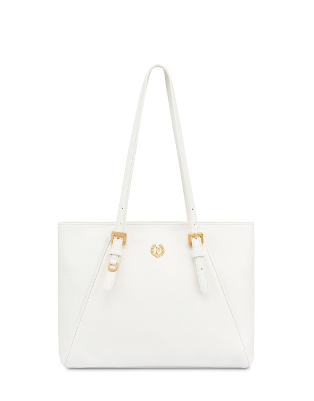 Medium Double Handle Bag Echos Real Leather Photo 1