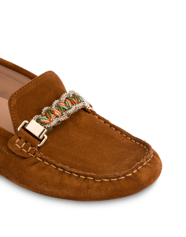 Easy Driver Shoes in Split Leather Photo 4