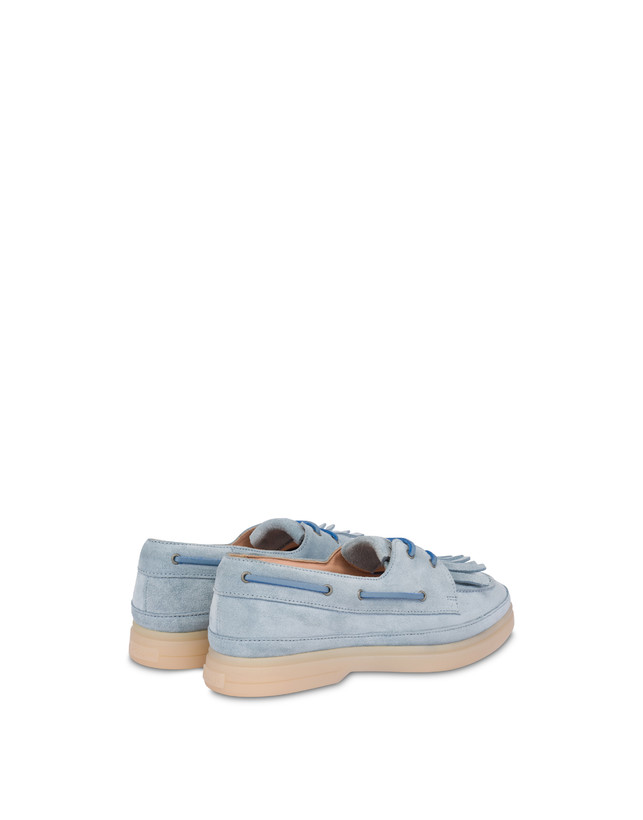 Loosen up boat shoes in Split Leather Photo 3