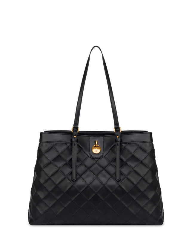 Double Handle Bag Drop Matelassè faux leather Photo 1