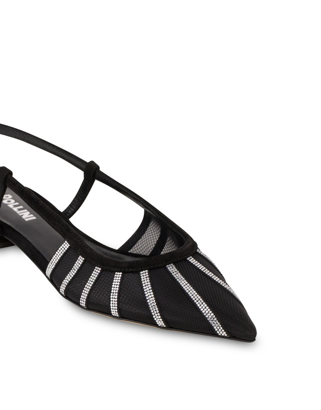 Sling Back Bling Bling In Camoscio Photo 4