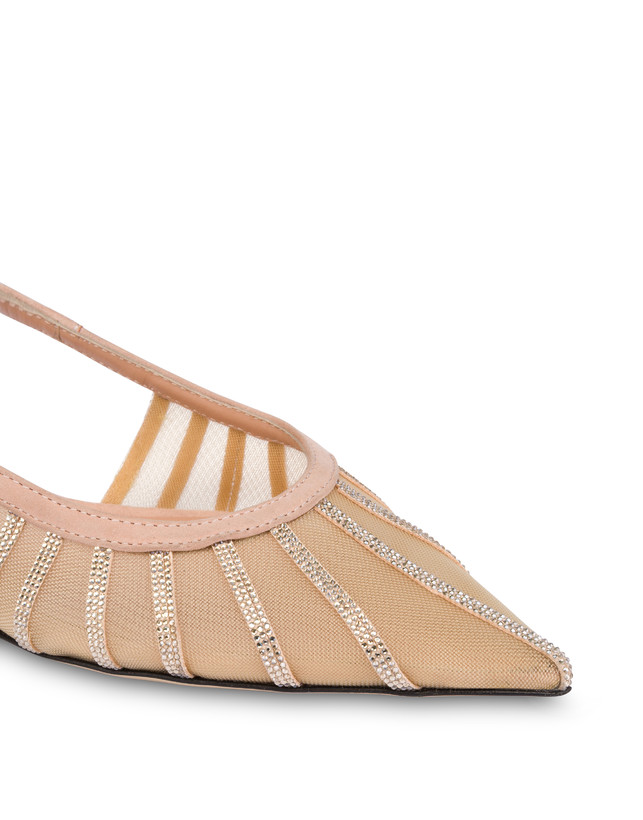 Sling Back Bling Bling In Camoscio Photo 4