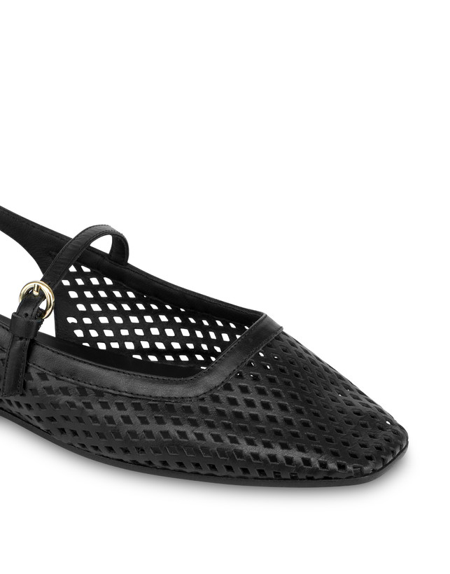 Sling Back Nina In Vitello Photo 4