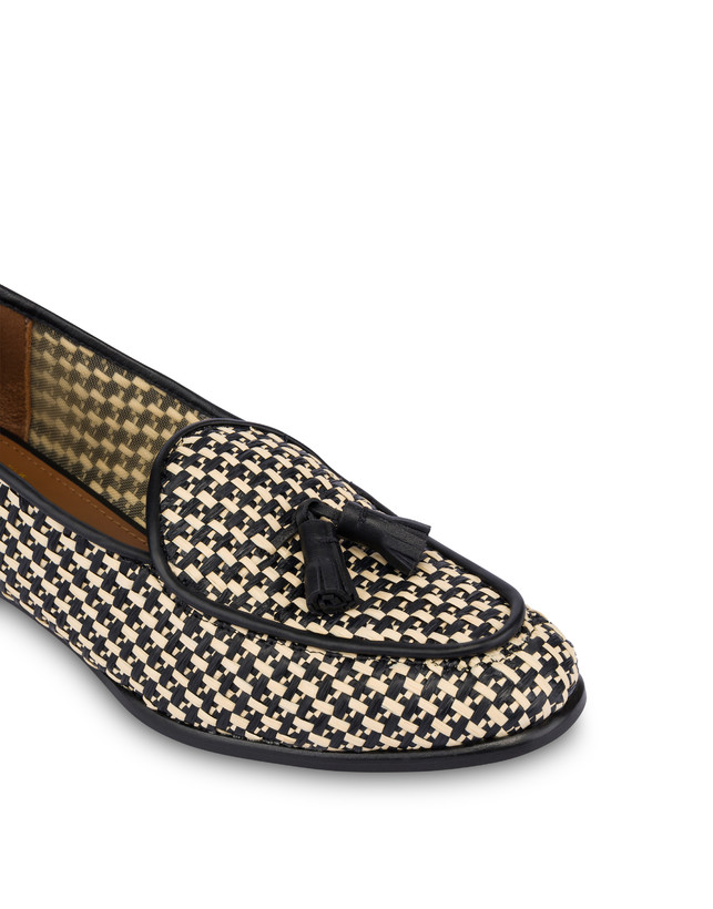 Belgian shoes Viktoria in Rafia Photo 4