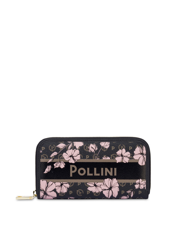 Portafoglio Zip Around in Heritage Marina Flower Photo 1