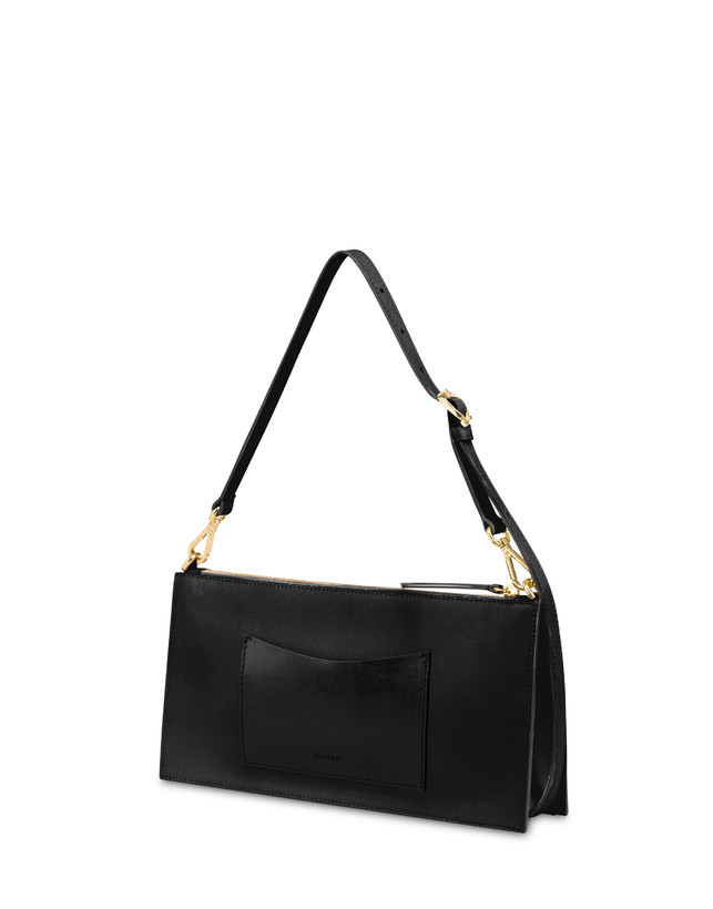 Shoulder Bag Solid In Vitello Photo 2