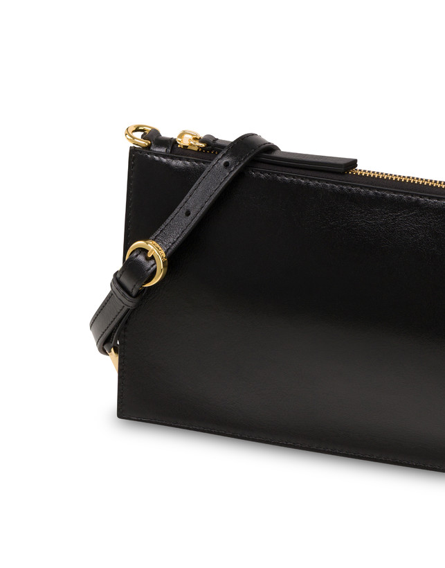 Shoulder Bag Solid In Vitello Photo 4