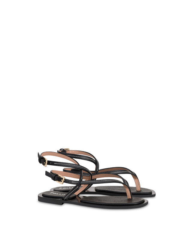 Sandalo Flat Capri in Vitello Photo 2