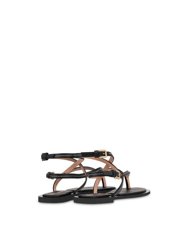 Sandalo Flat Capri in Vitello Photo 3