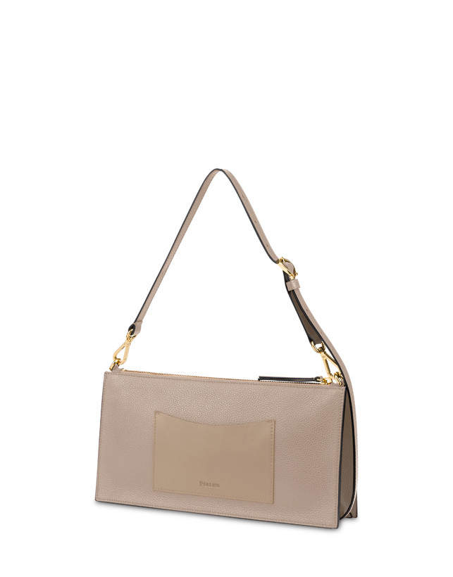 Shoulder Bag Solid In Vitello Photo 2