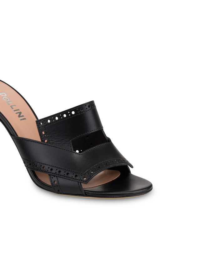 Mule Brogue In Vitello Photo 4