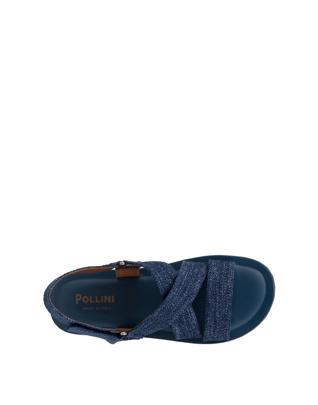 Denim Capri Sandal Photo 3