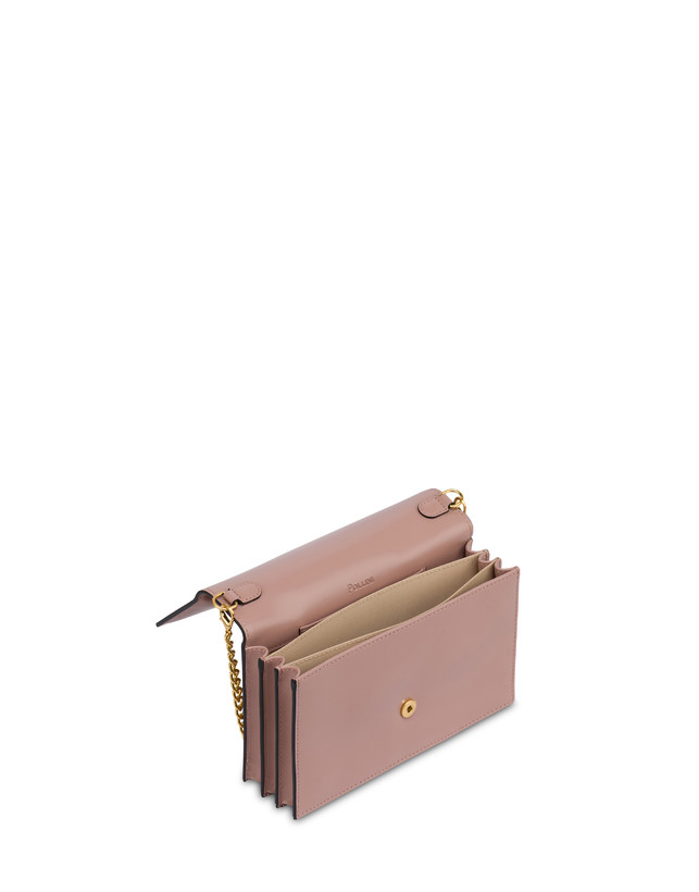 Clutch in plain PU Photo 3