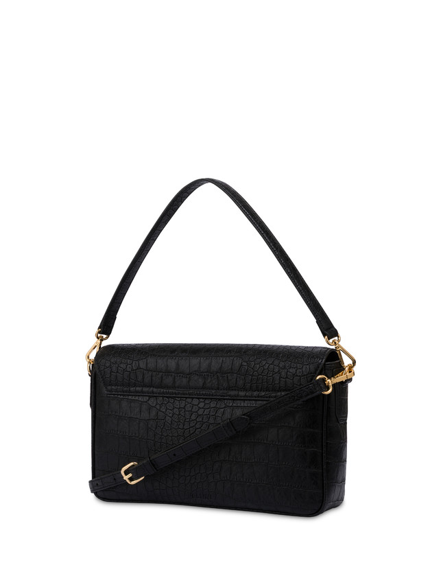 Candy Bag in crocodile print PU Photo 2