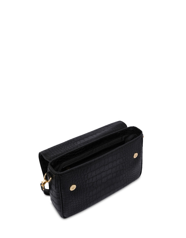 Candy Bag in crocodile print PU Photo 3