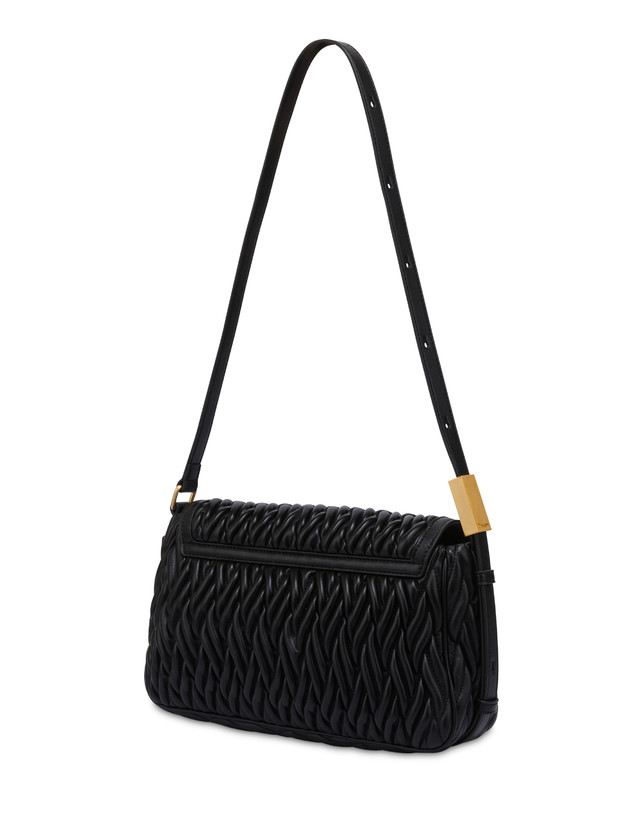 Schultertasche Alba aus gestepptem PU und weichem PU Photo 2
