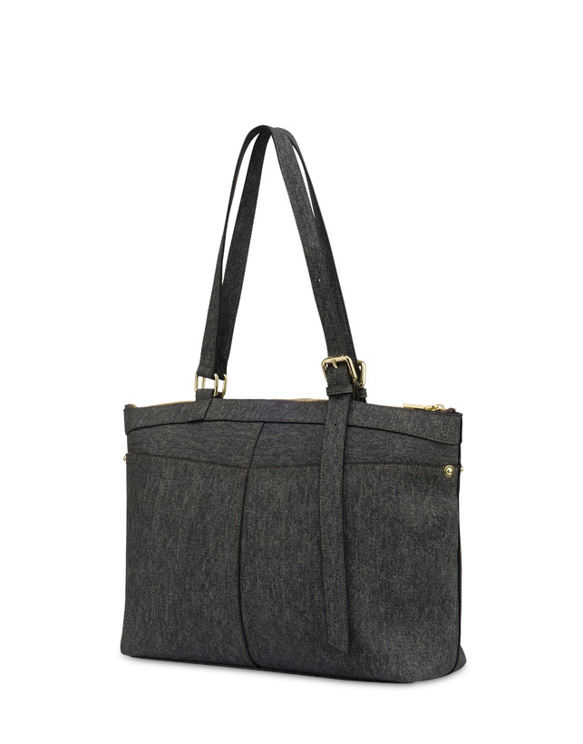 Schultertasche Indigo aus PU Photo 2