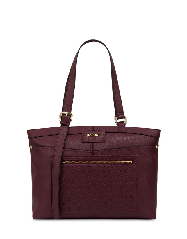 Indigo shoulder bag in PU Photo 1