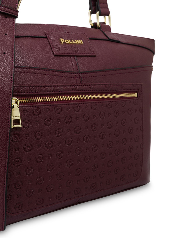 Indigo shoulder bag in PU Photo 4