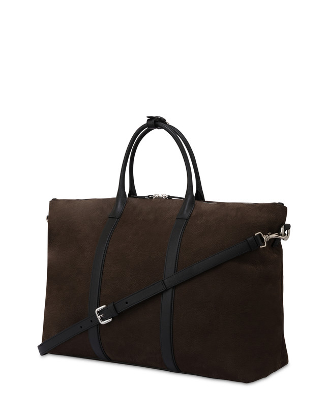 Borsa da viaggio in nabuk e vitello Photo 2