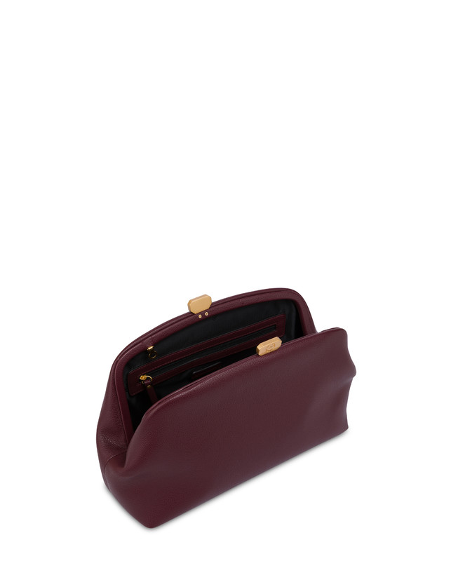 Cloud Clutch in Mini Grained PU Photo 3