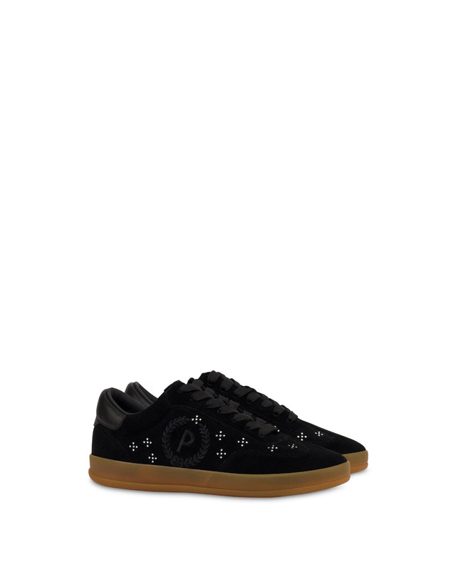 Venus split leather and calfskin sneakers Photo 2