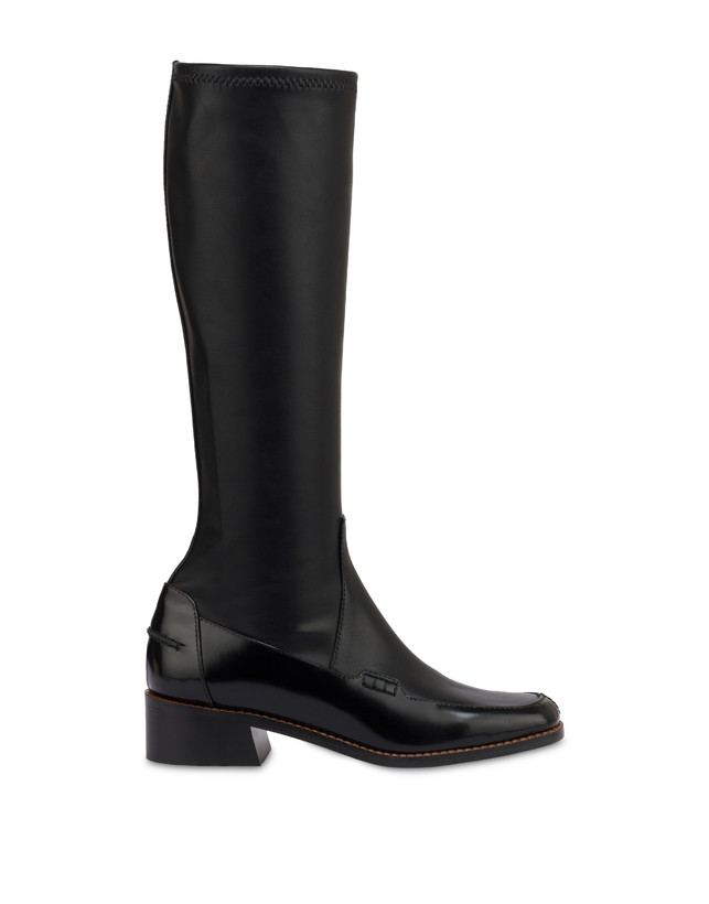Stivale Swing in vitello e nappa eco stretch Photo 1