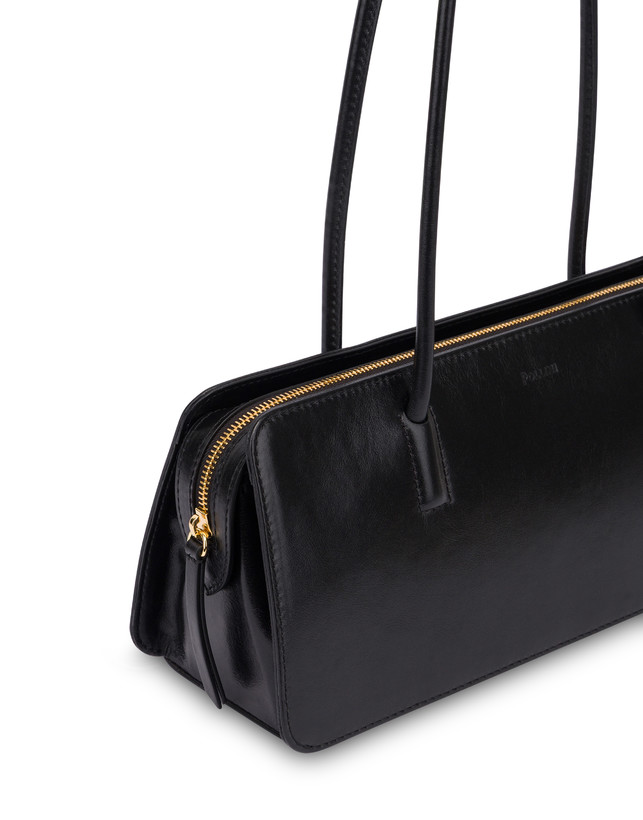 Lady handbag in patent calfskin Photo 4