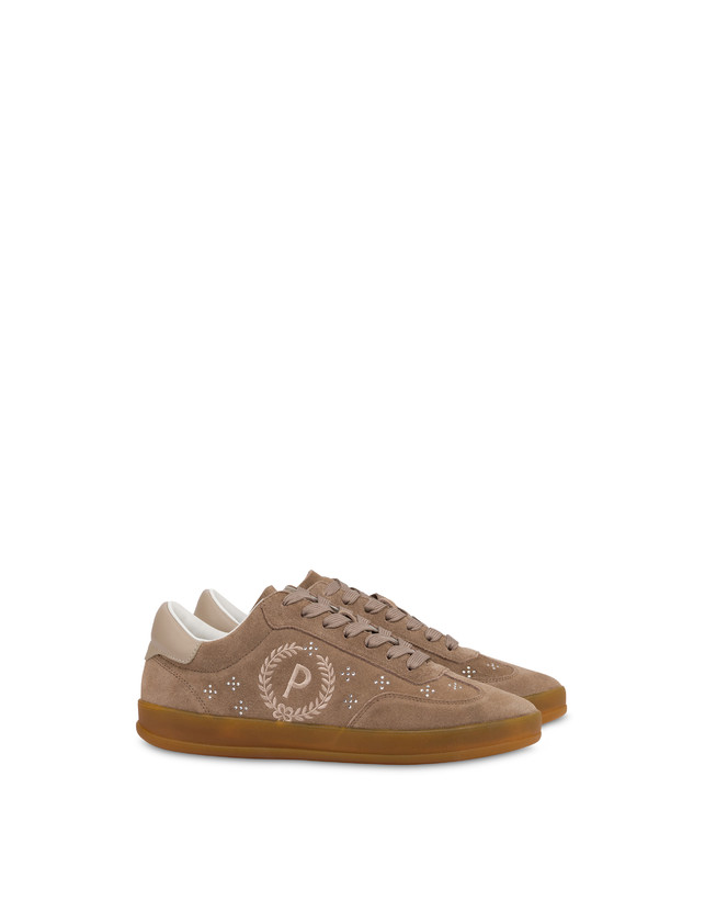 Venus split leather and calfskin sneakers Photo 2