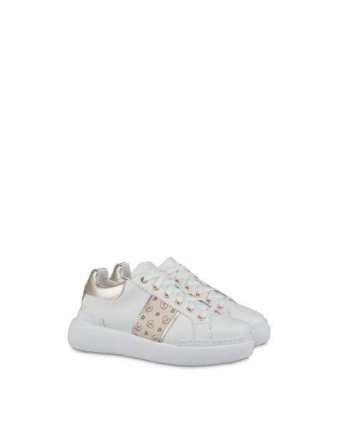 Sneakers Carrie Heritage Avorio/platino/bianco