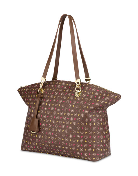 Tote Bag Heritage Logo Classic Multicolor/marrone