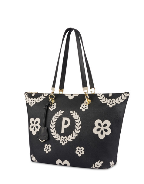 Shopping Bag Heritage Pvc Nero/nero/nero