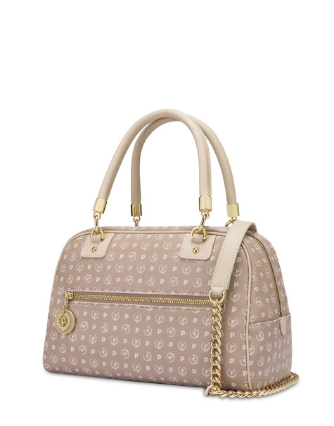 Borsa Doppio Manico Heritage Soft Touch Beige/avorio