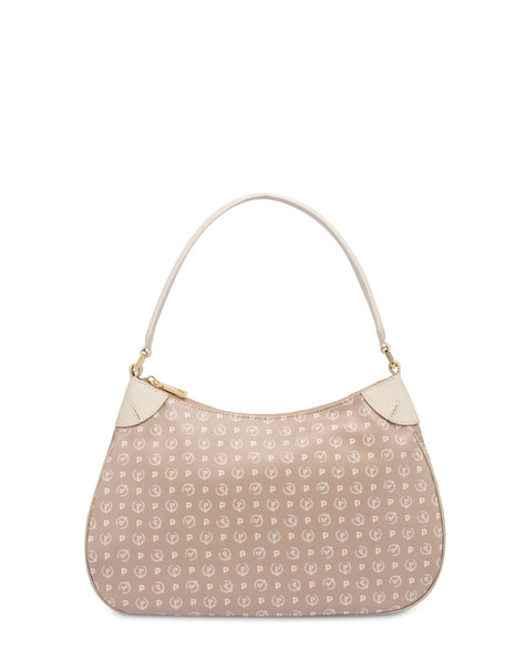 Borsa A Spalla In Pvc Heritage Soft Touch Beige/avorio