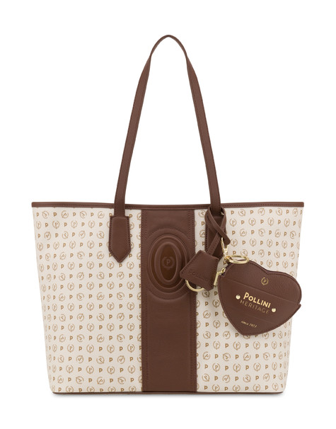 Shopping Bag Heritage 70 Avorio/marrone