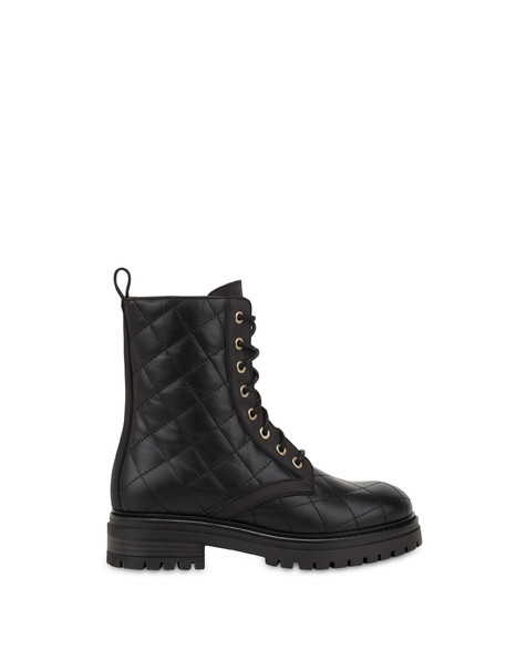 Combat Boot Matelassé Waltzer Night Nero/nero