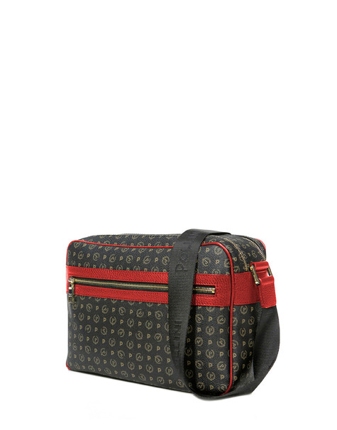 Borsa A Spalla Heritage Logo Classic Nero/lacca