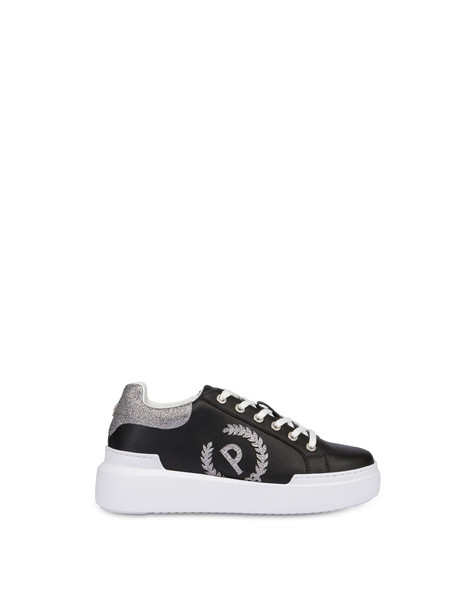 Sneakers Carrie Con Glitter Nero/acciaio