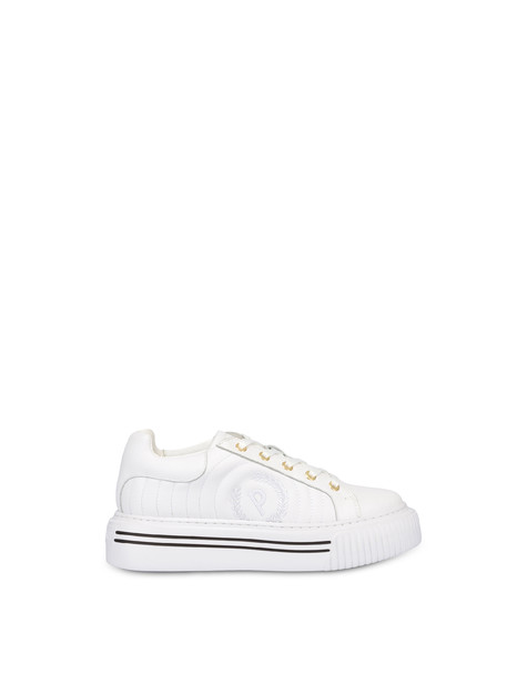 Sneakers In Vitello Doona Bianco